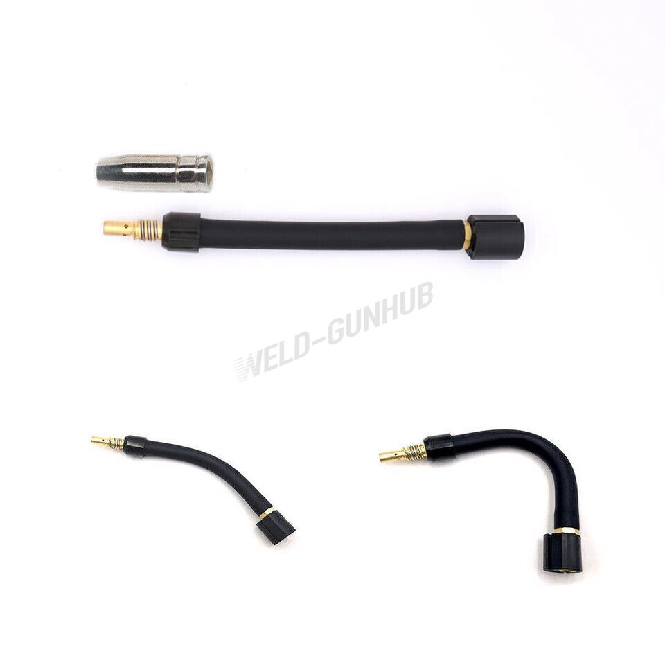 MB15 15AK Flexible Swan Neck style Fit Lincoln Magnum 100L Tweco Mini/#1 MIG Gun