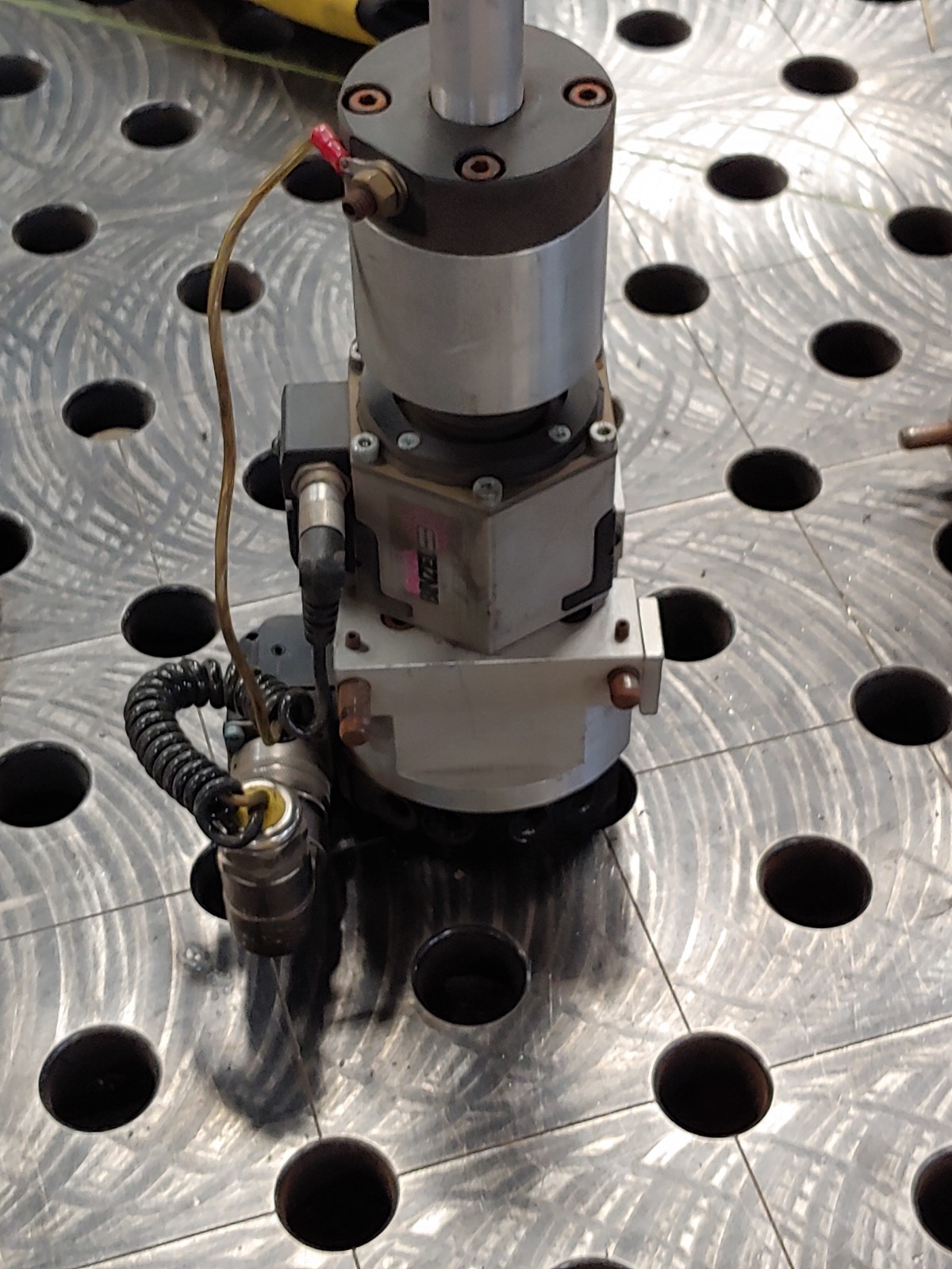 Lot Of 2 ABICOR BINZEL CAT2 / 780.2021 Robot Torchmount With Mounts Data Connect