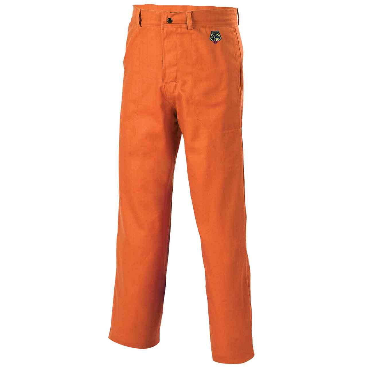 Black Stallion FO9-32P FR Cotton Work Pants, Orange, 32″ Inseam, 36W