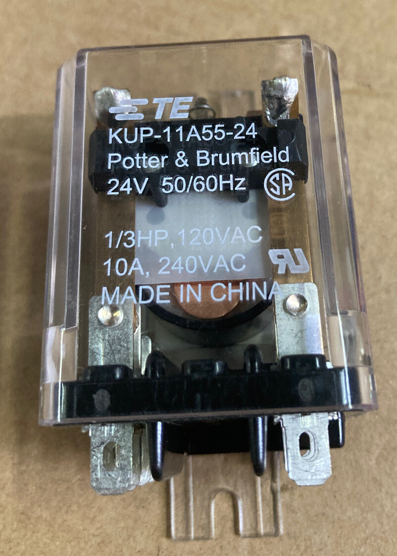 MILLER CP302 006393 RELAY 24V AC 2PDT Replacement New Part