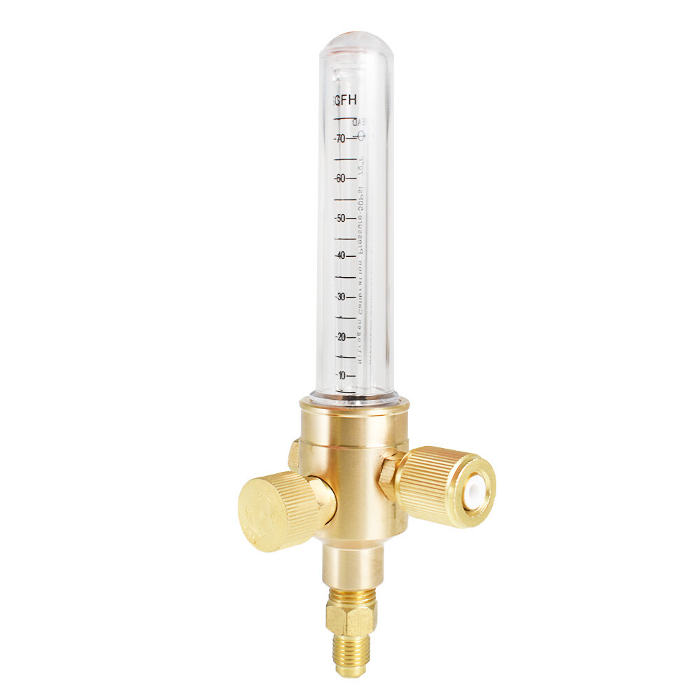 Brass Body Construction Nitrogen Flow Meter Max inlet Pressure 50 PSIG Precision