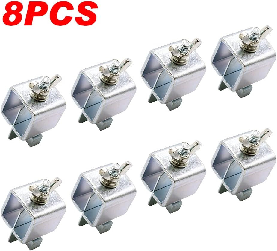Butt Welding Clamps, 8Pcs Multifunctional Small Butter-Fly Shaped Auto Body Pane