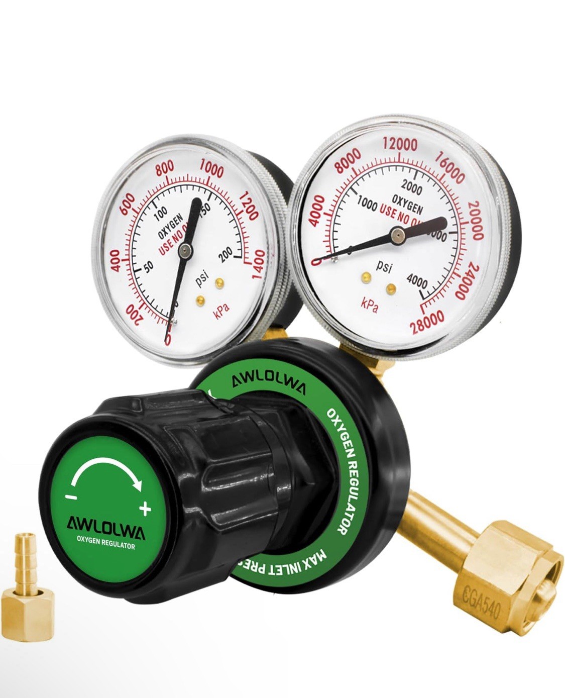 Oxygen Regulators – Compatible with Medium Duty Welding Gas Torch – CGA540