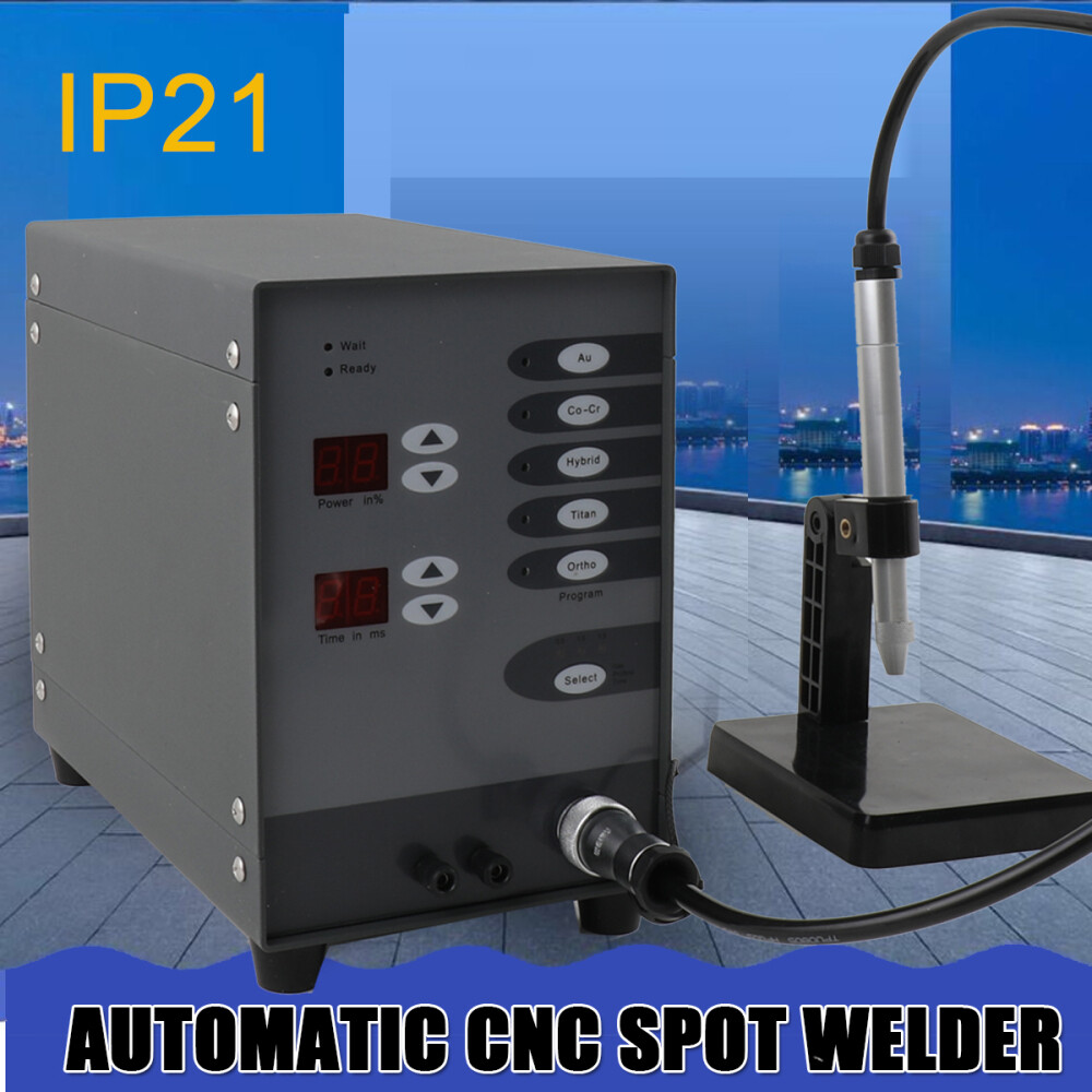 Automatic CNC Spot Welding Machine Pulse Argon Arc Welder Kit for Jewelry Repair