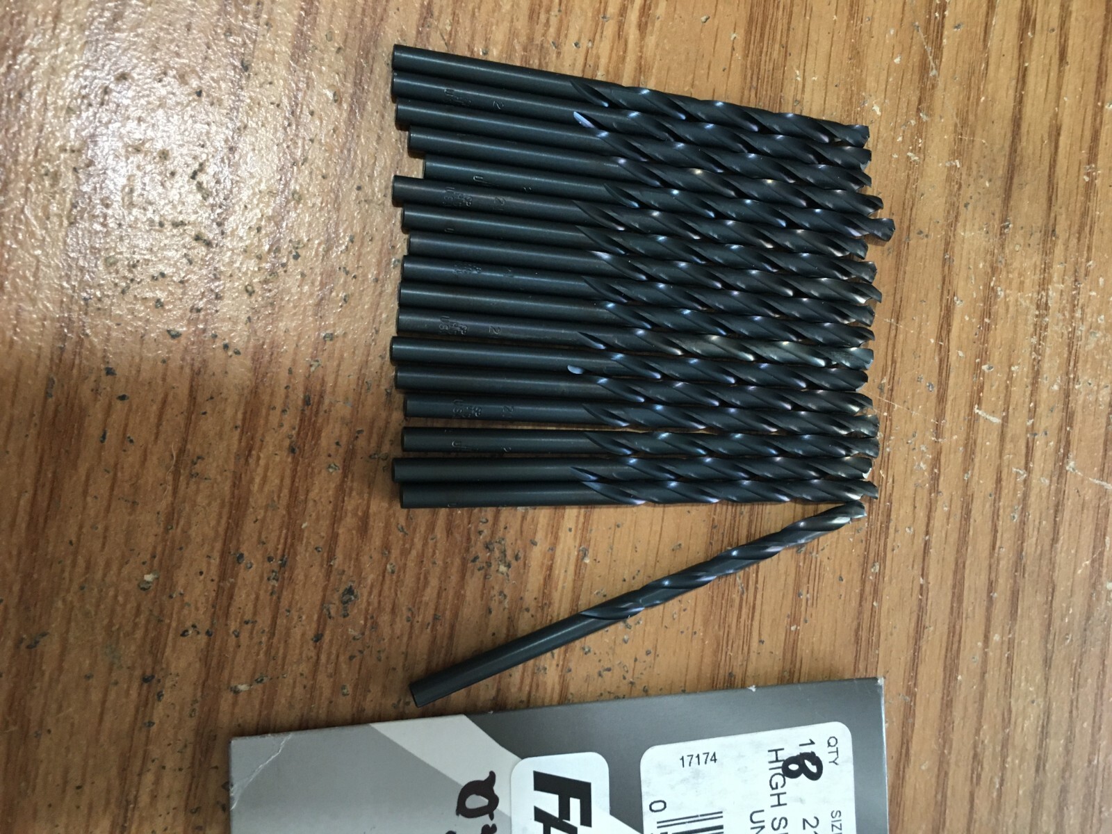 (18) Norseman® – #21 HSS 118° Black Oxide Finish Jobber Drill