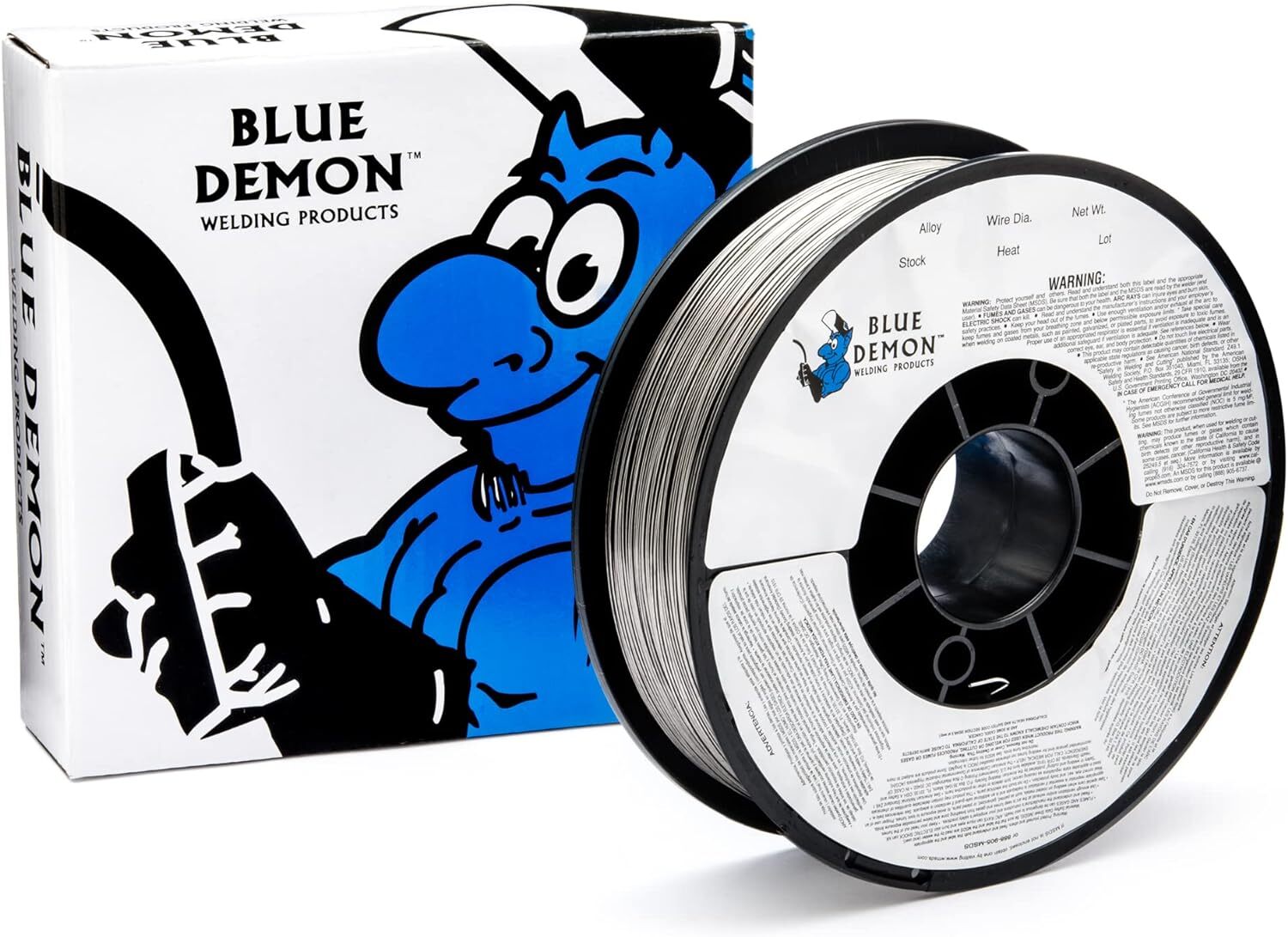 Blue Demon E71TGS X .030” X 10 LB MIG/GMAW Gasless Flux Core Carbon 0.03″