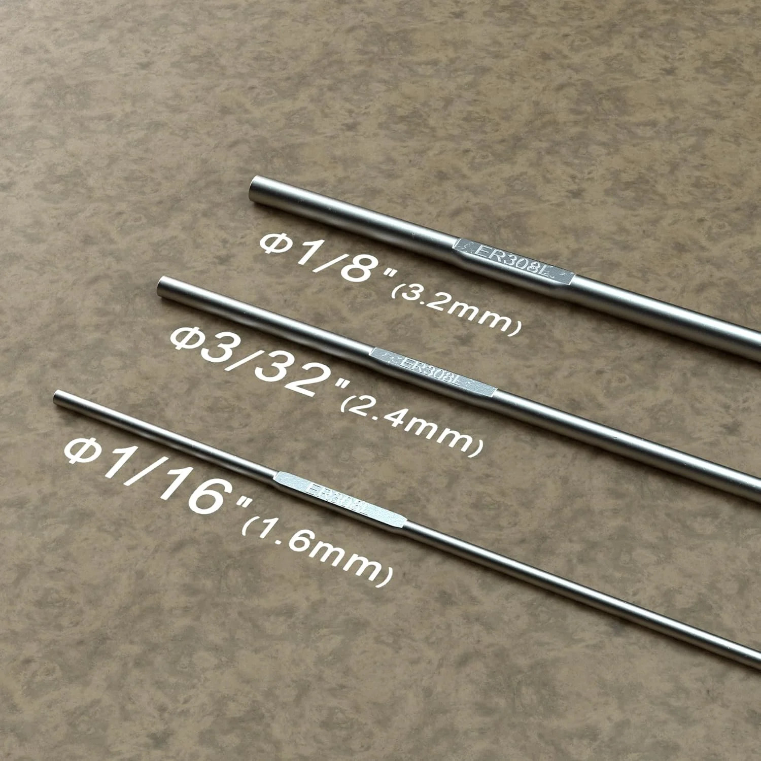 ER308L 3/32″ x 16″ 5LB Stainless Steel TIG Welding Wire Filler Rod | Low Splatte