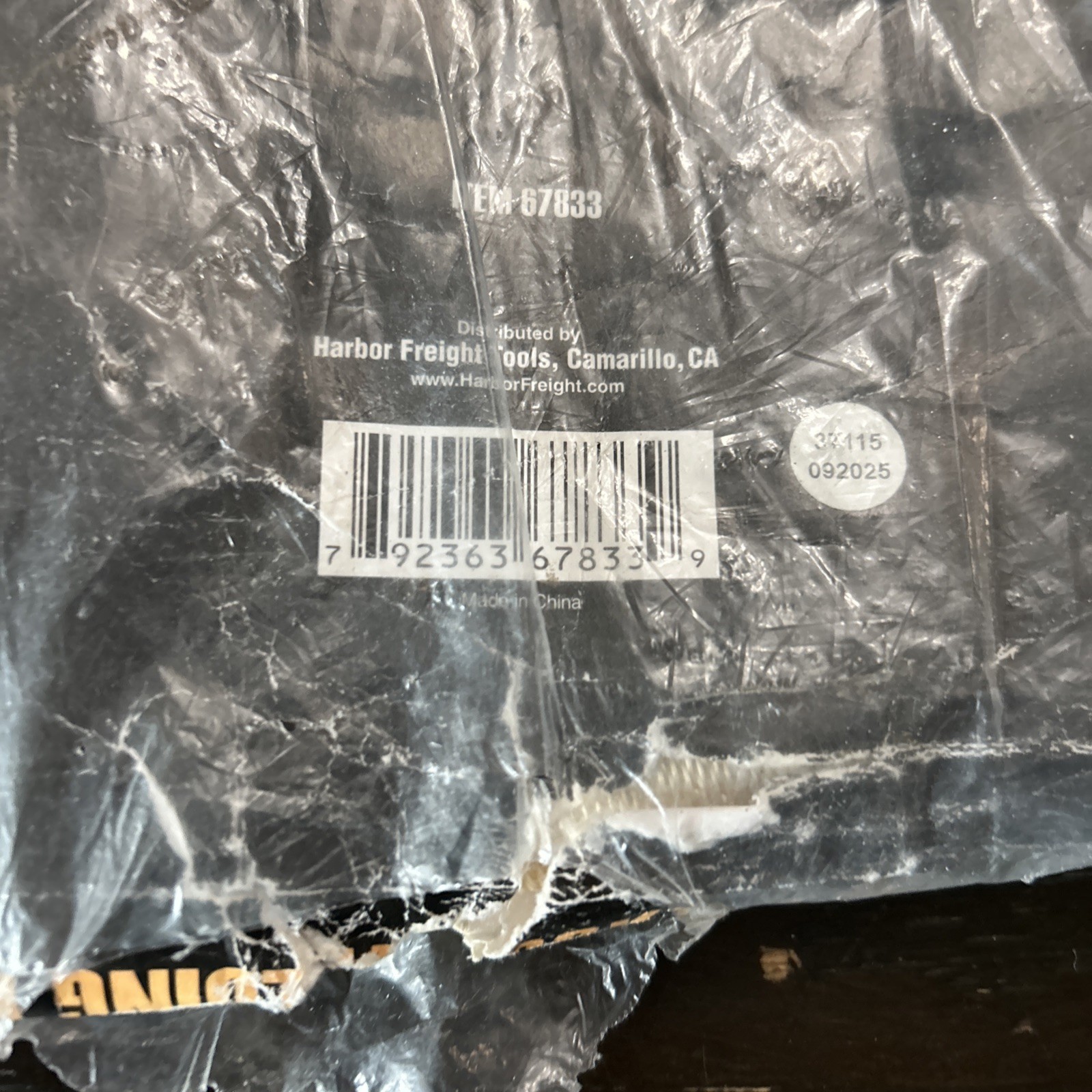 New – Chicago Electric Welding 4 Ft x 6 Ft Fiberglass Welding Blanket #67833