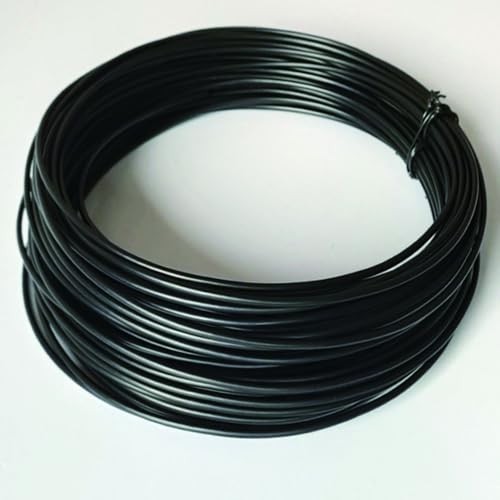 50 Feet Black Polypropylene (PP) Plastic Welding Rods,1/8″ Diameter-for Car
