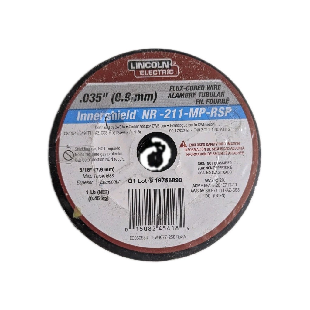 Lincoln Electric .035 (0.9 mm) Flux Cored Wire Innershield NR-211-MP-RSP