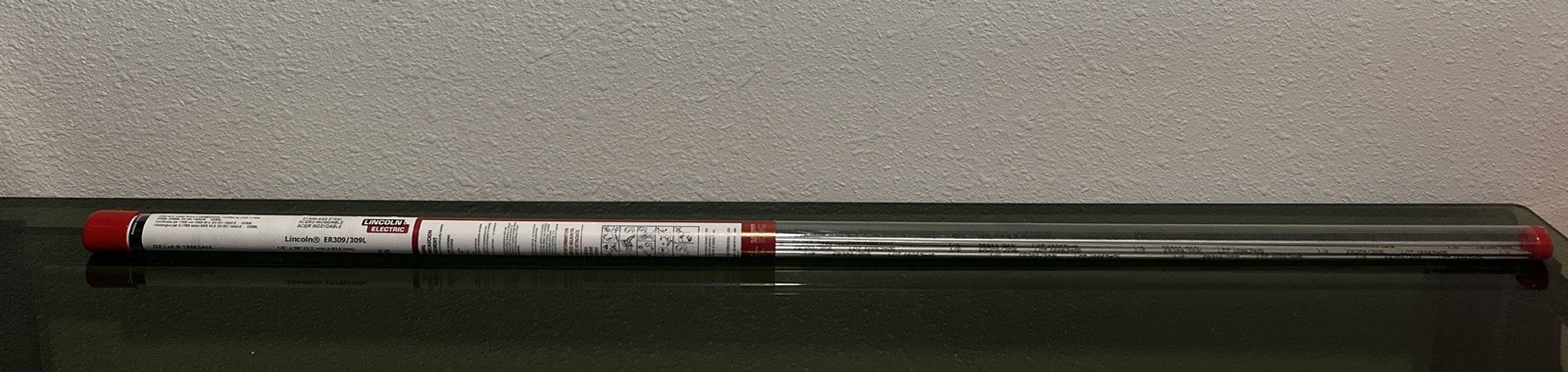 Lincoln Electric Ed025425 Tig Rod, Ss, Er309/309L, 1/8″, 36 L, 1 Lb – Lot Of 9