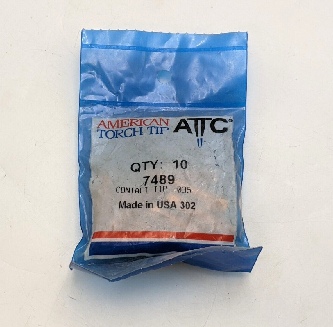 10PC American Torch Tip 7489 Contact Tip .035″ Wire MIG Welding Equipment ATTC