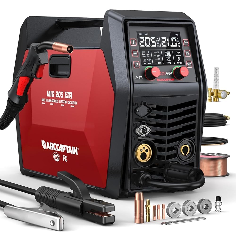 2026 ARCCAPTAIN MIG205PRO MIG205PCT MIG205MP MIG Welder Multifunction Welder