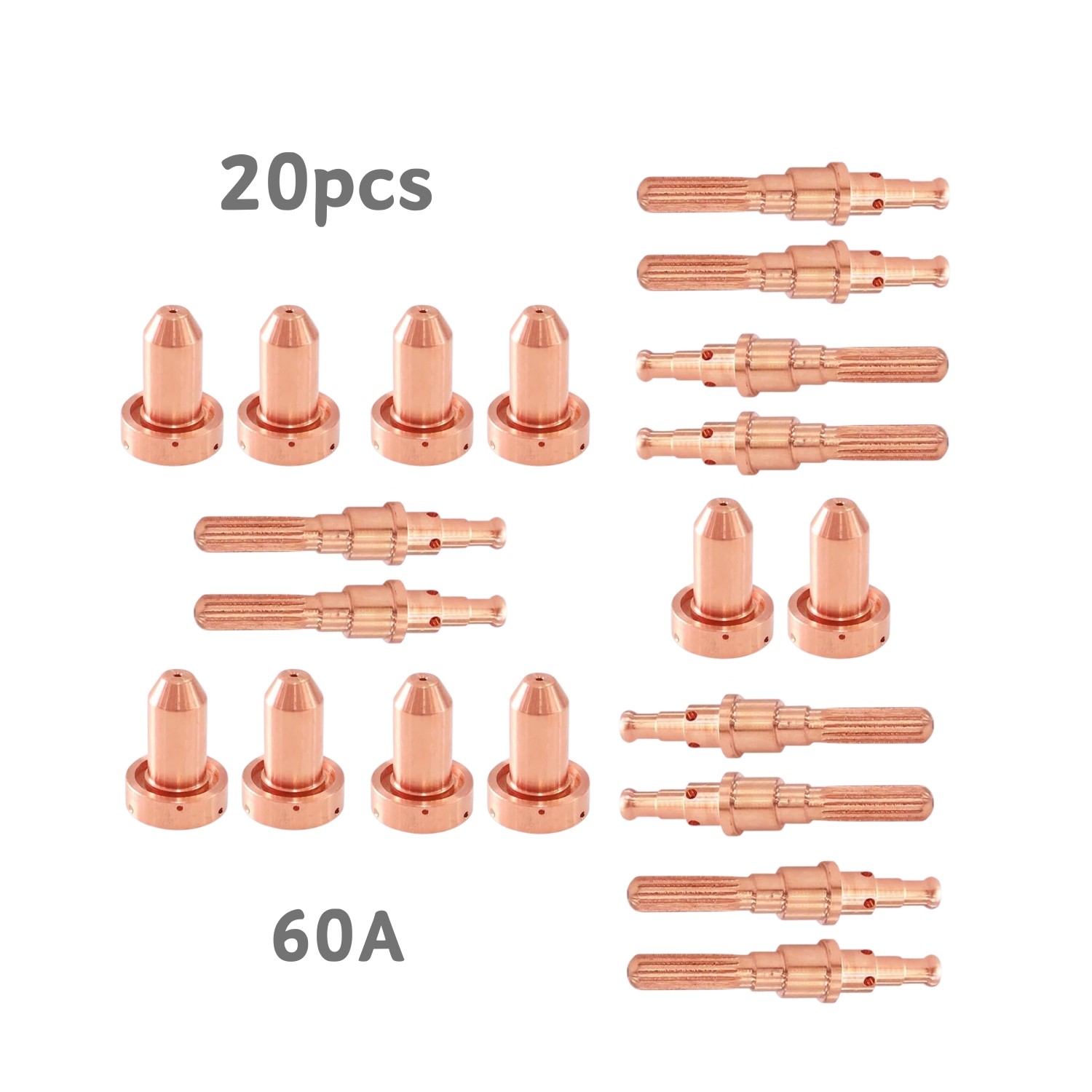 Plasma Torch Consumables For Thermal Dynamics SL60-SL100 PK20 60A 9-8215 9-8210