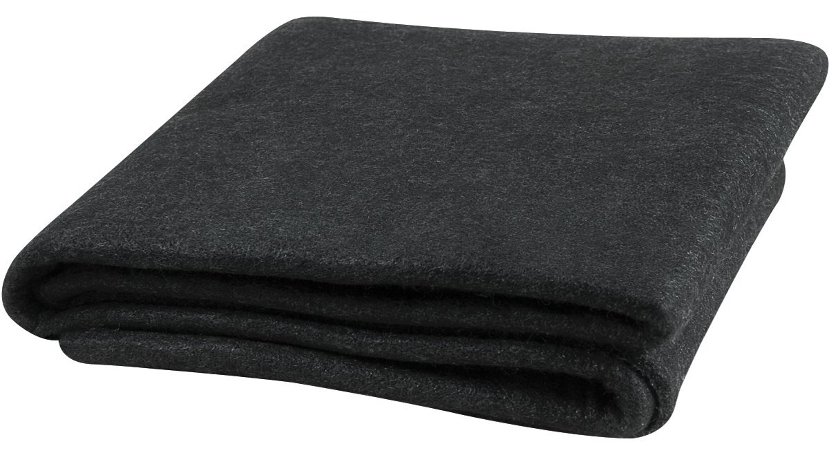 Steiner 316-6X8 Velvet Shield 16-Ounce Black Carbonized Fiber Welding Blanket 6′