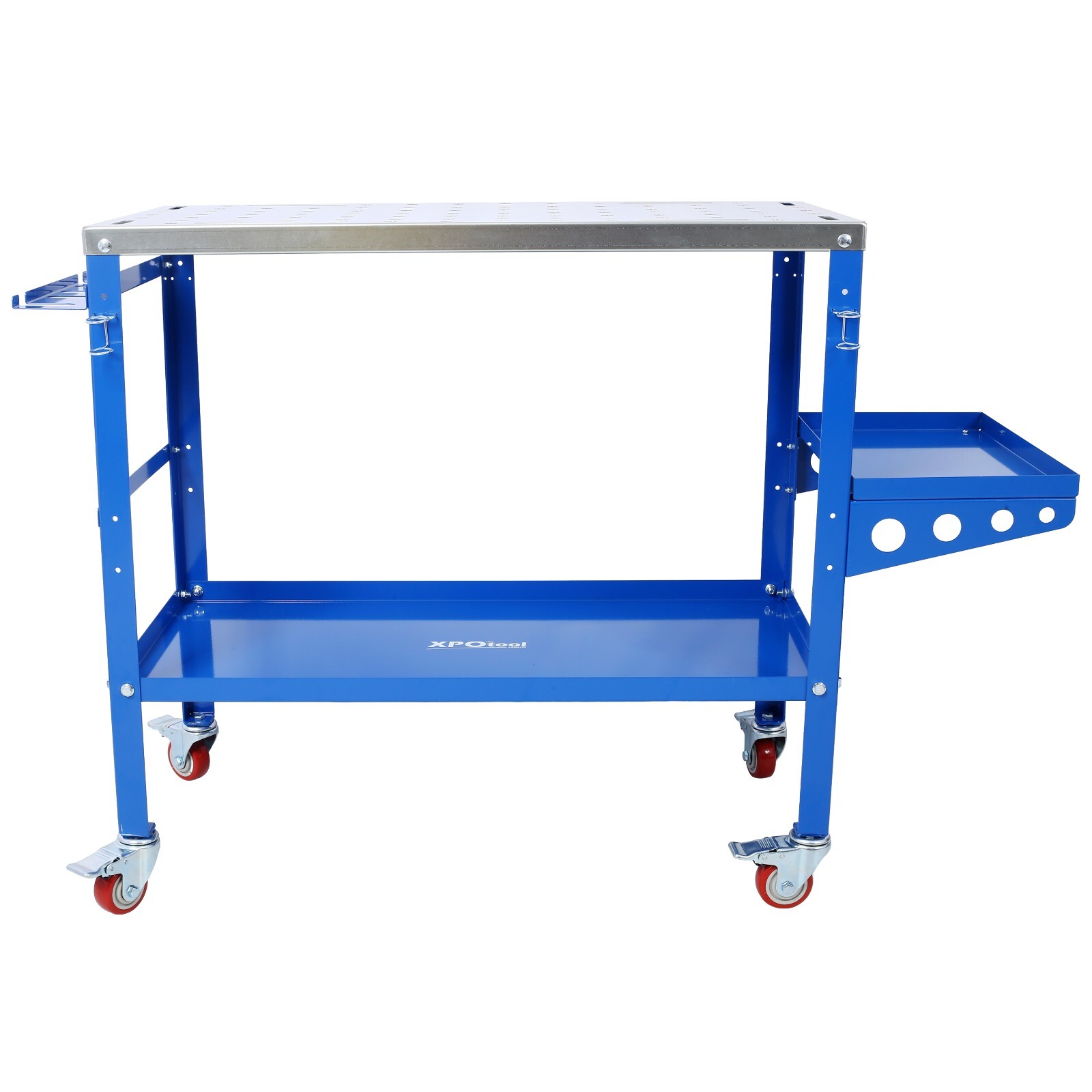 Welding Table 36″x18″, 1200lbs Load Capacity Steel on Wheels, Portable