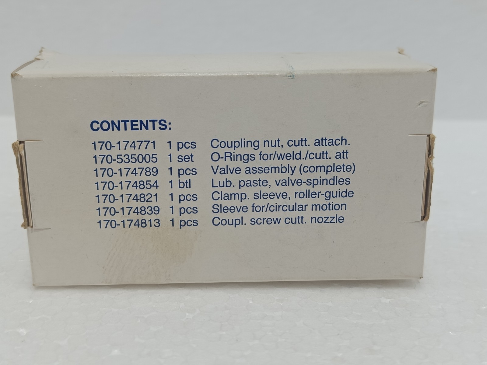 UNITOR X21 OXY ACETYLENE WELDING CUTTING TORCH KIT TIPS & ACCESSORIES INCOMPLETE