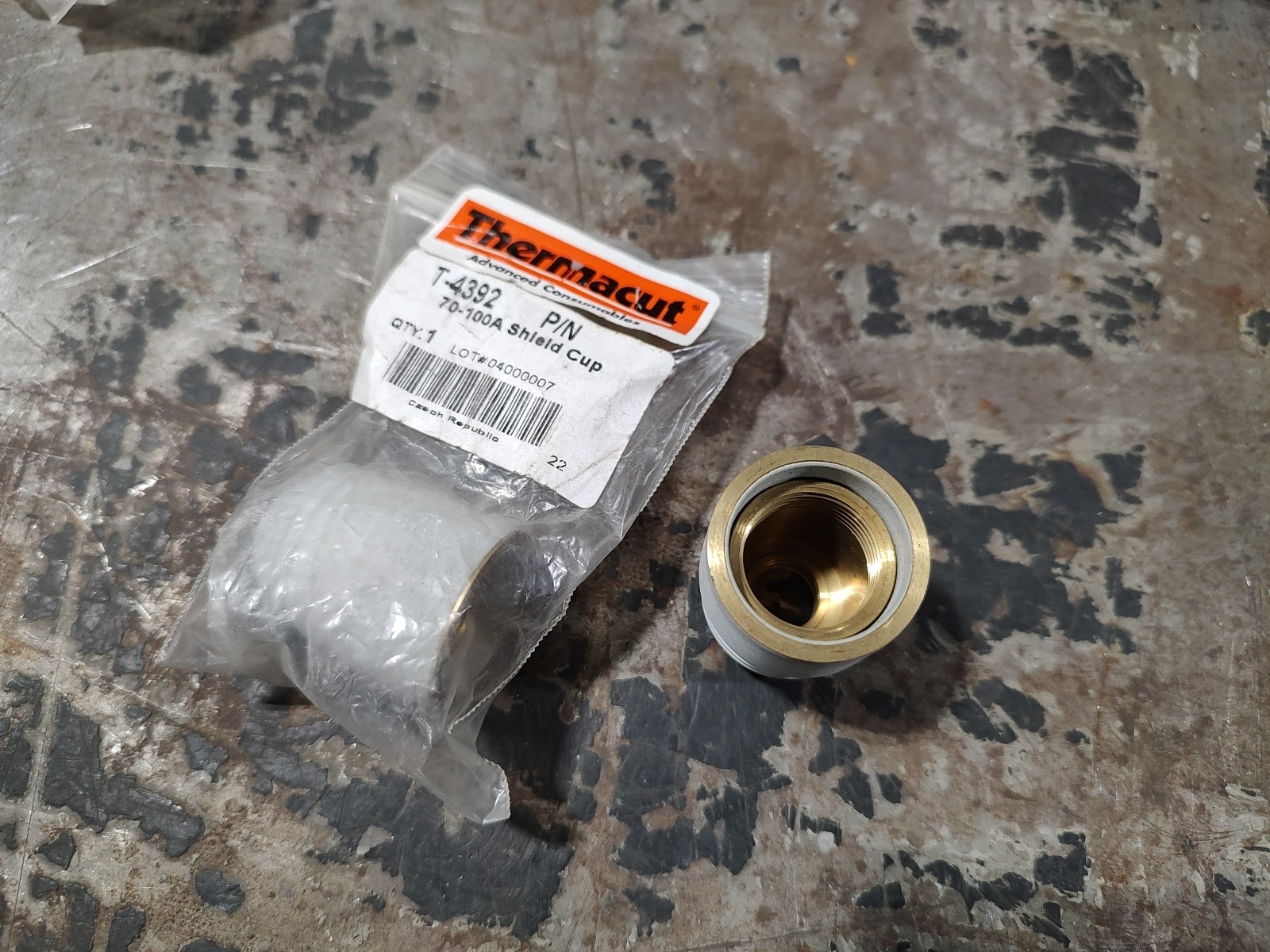 Thermacut Plasma Torch T-4392 Shield Cup, Set Of 2