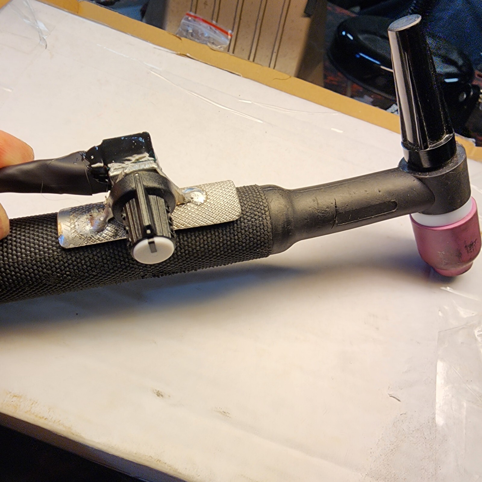 titanium tig 200 ac/dc welder TIG-GER amperage control