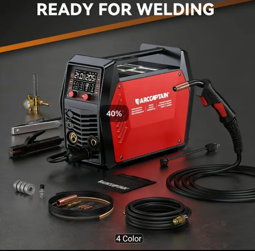 ARCCAPTAIN iControl MIG205 Pro MIG Welder 205A 6 in 1 Welder Machine