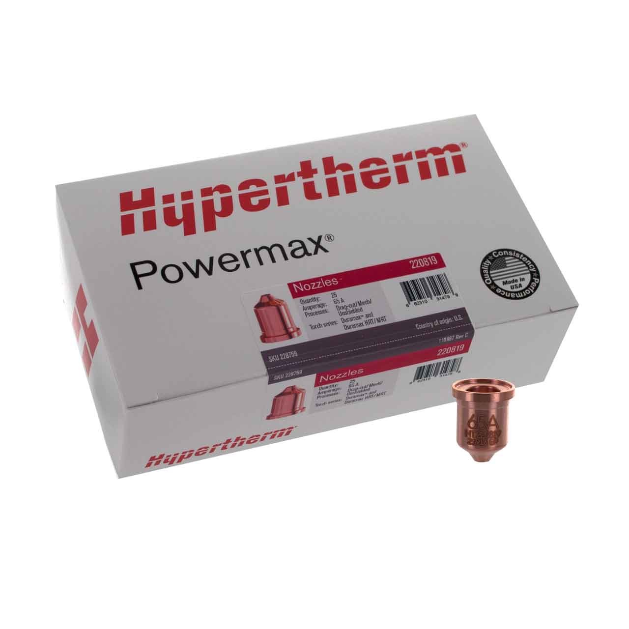 Hypertherm 228759 Kit for 220819 Nozzle Bulk 25 pack