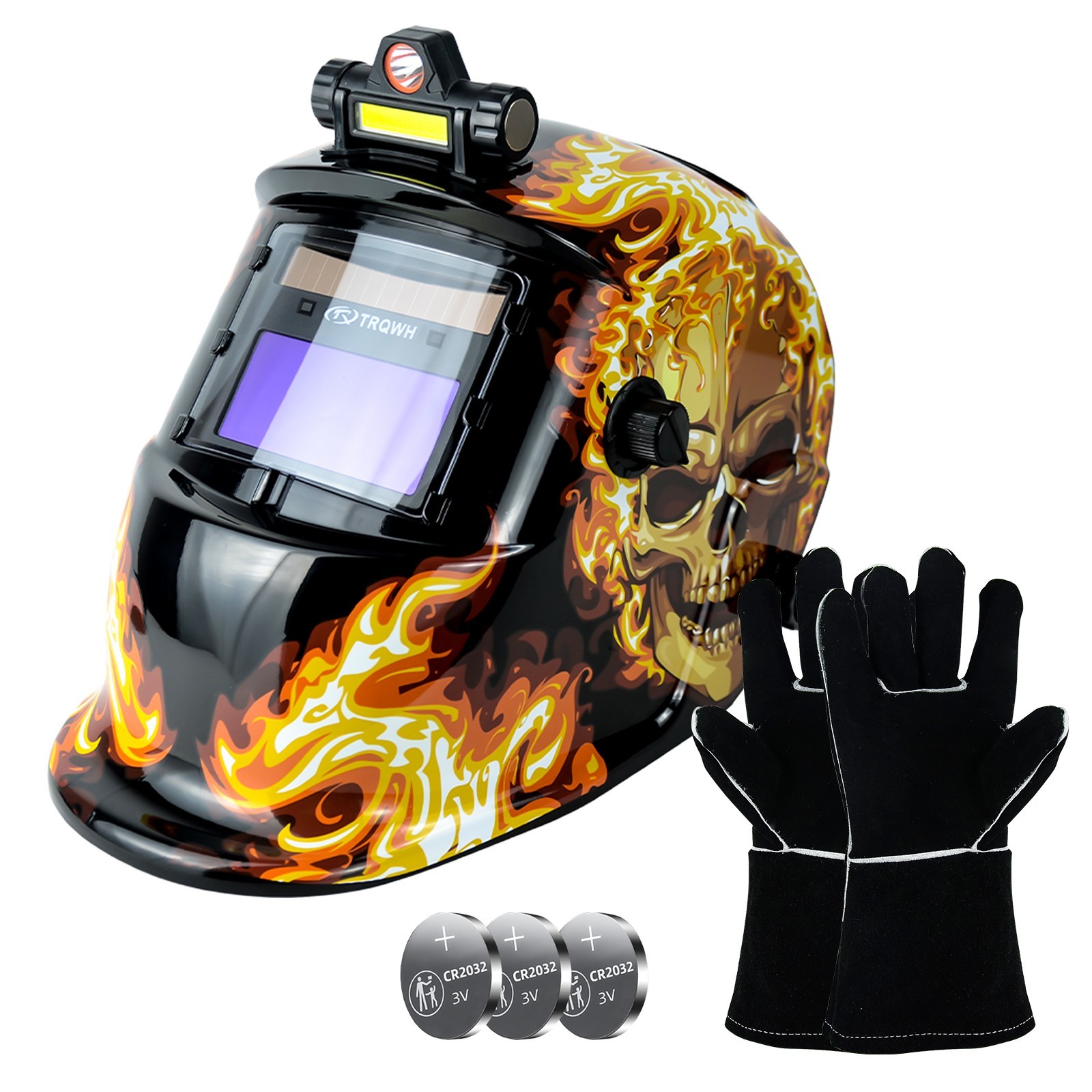 True Color Auto Darkening Welding Helmet