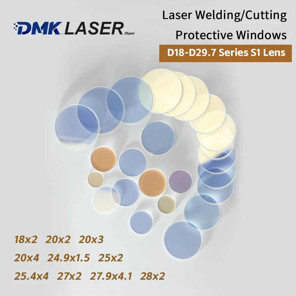 Laser Protective Windows Lens D18-D28 For CQWY QILIN Laser Welding Cutting Head