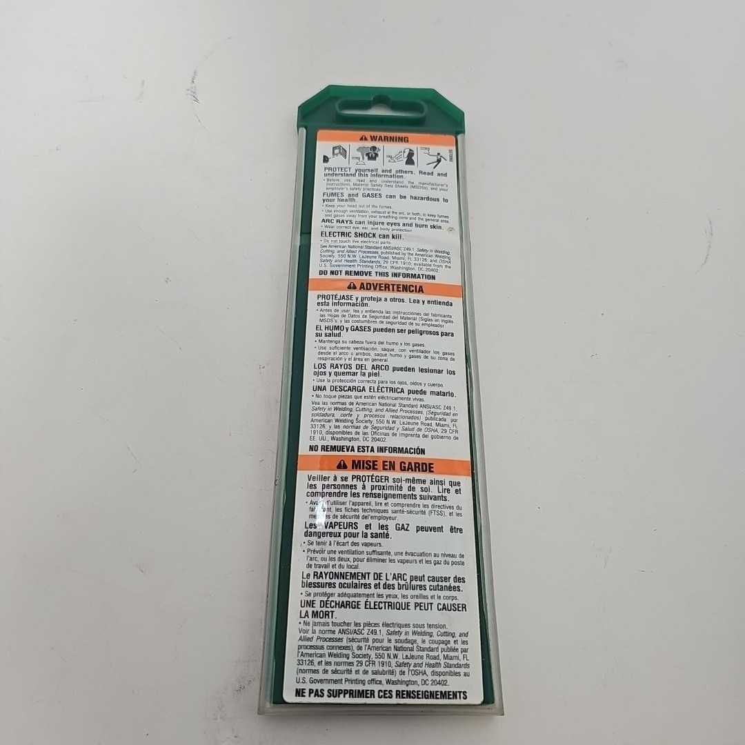 Miller Weldcraft WP040X7 Pure Tungsten Electrode .040″ X 7″ 10 pack Ground EWP
