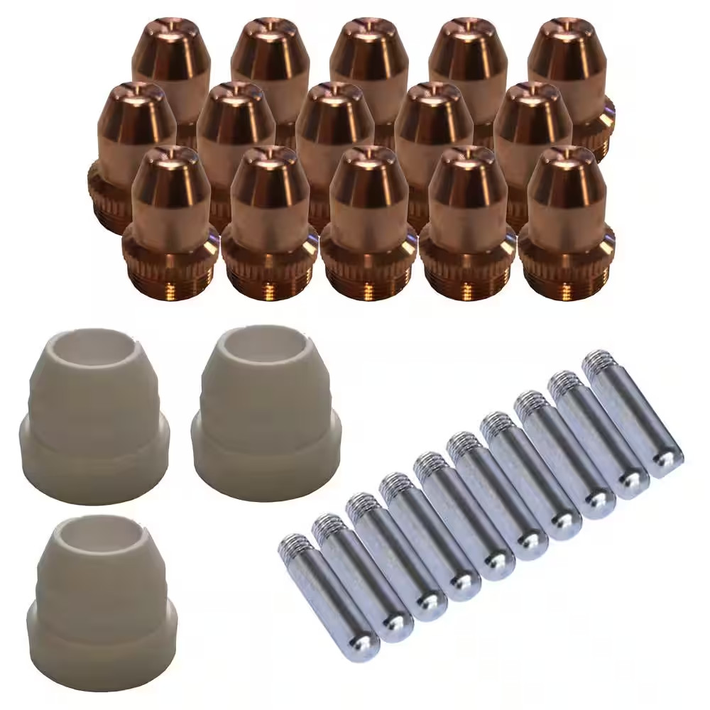 Plasma Cutter Consumables Sets for LT5000D and Brown Color CT520D (33-Piece)