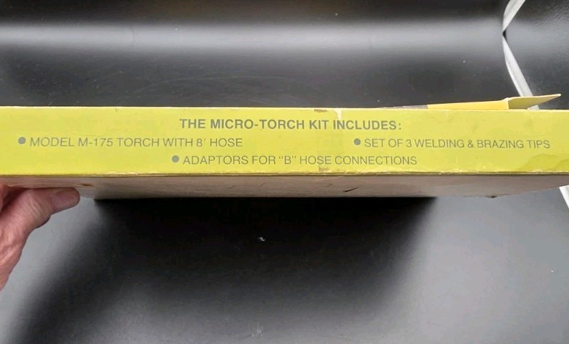 Vintage Victor Miniature Torch Kit For Brazing & Welding Small Projects