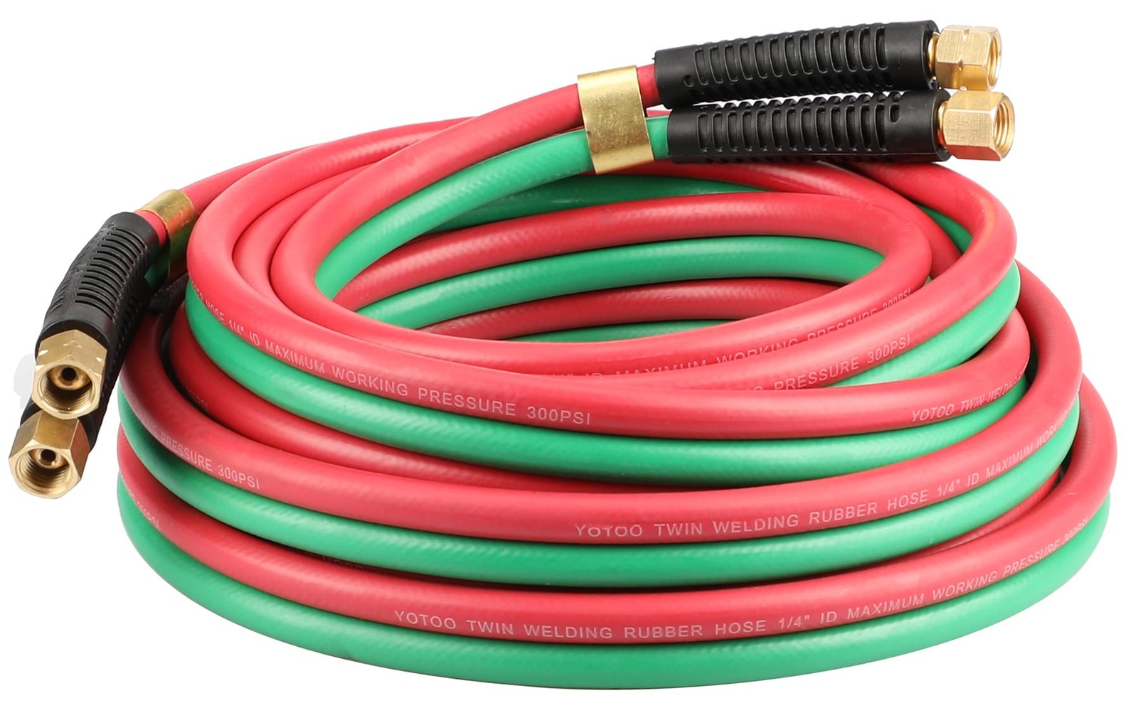 Heavy Duty Oxygen Acetylene Torch Hose 1/4 Inch 25 Feet Welding Tool Grade R