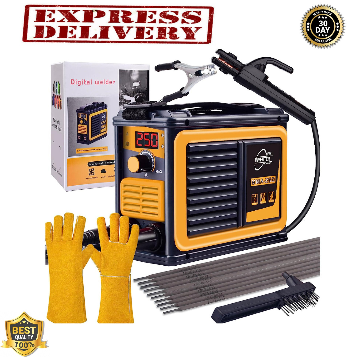 Soldadora Electrica Inversor 250a 110v 250v Portatil Tools Maquina De Soldar