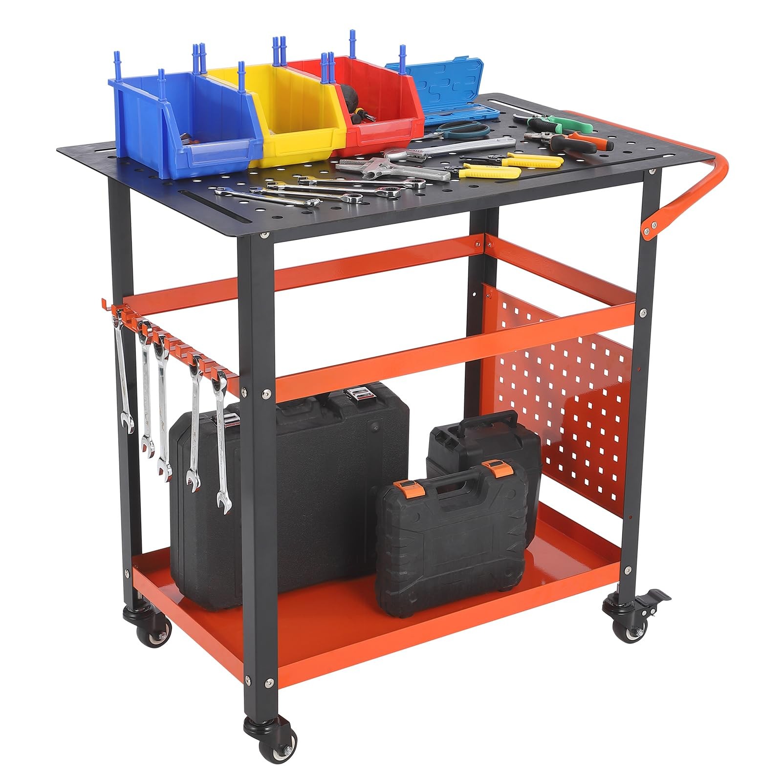 36 x 24 Inch Welding Table 600LBS Welding Table with Multiple Fixture Holes