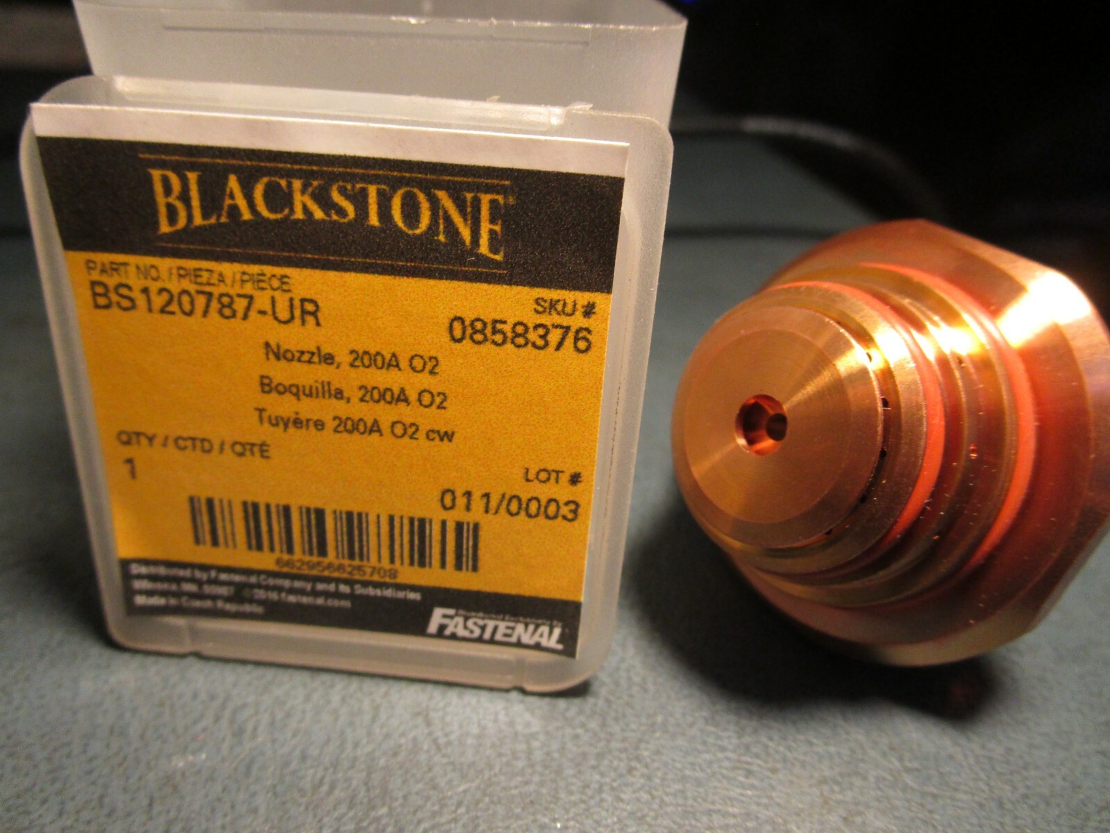 Blackstone® 200A Oxygen Nozzle Suitable Style for Hypertherm® HT4400®