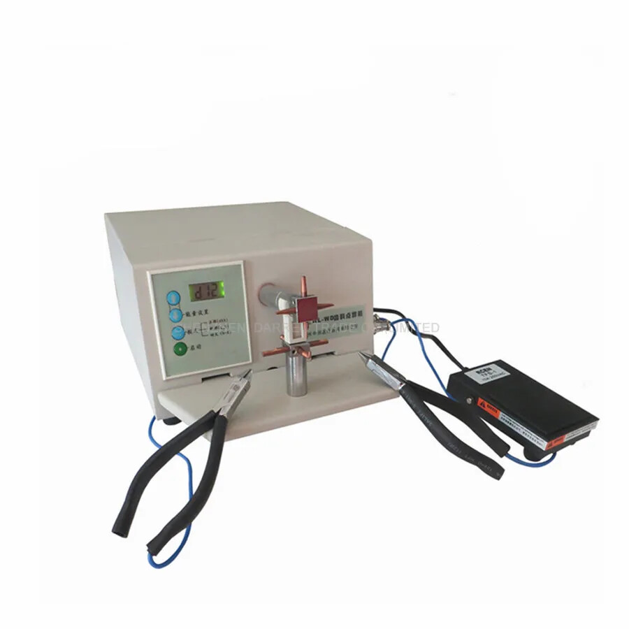 HL-WDX Manual Spot Welding Machine Clamps To Do Micro Adjust 220V 50HZ