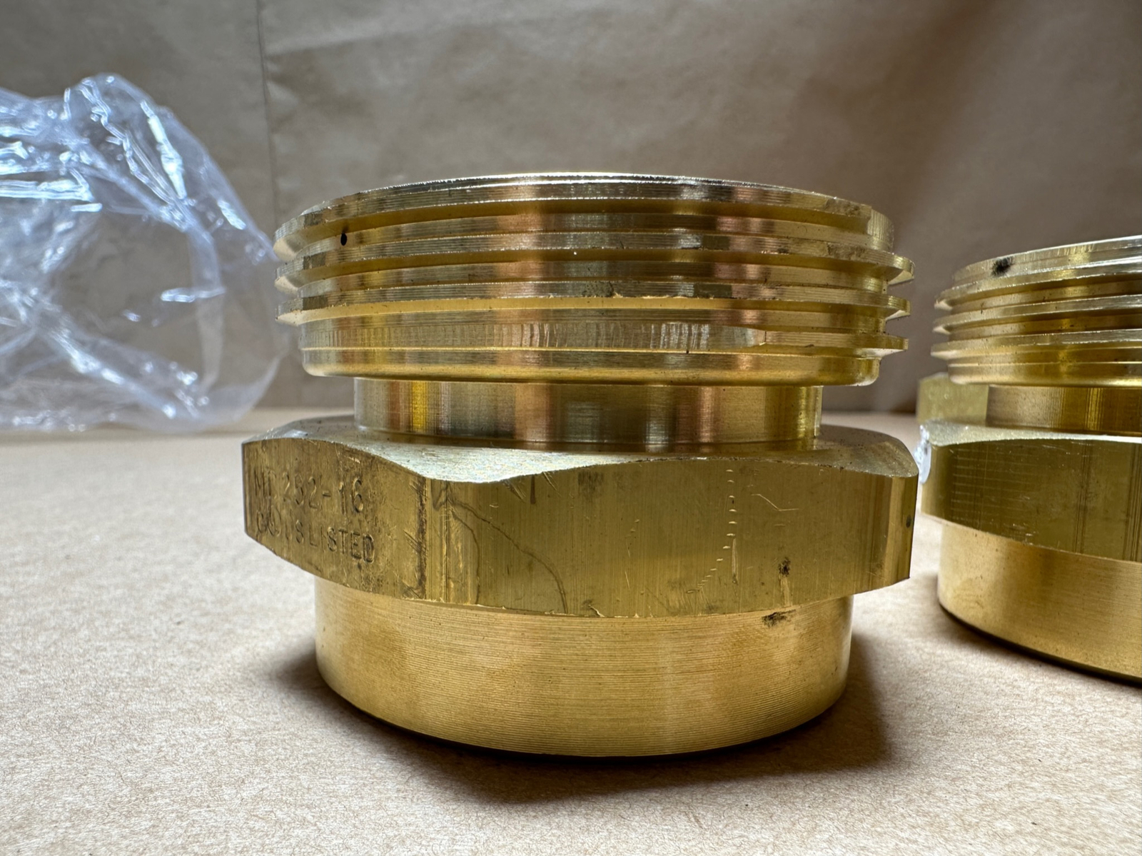 Dixon Valve LP Gas Liquid Propane 3-1/4″ Male ACME x 2″ FNPT NPT Brass Adapter