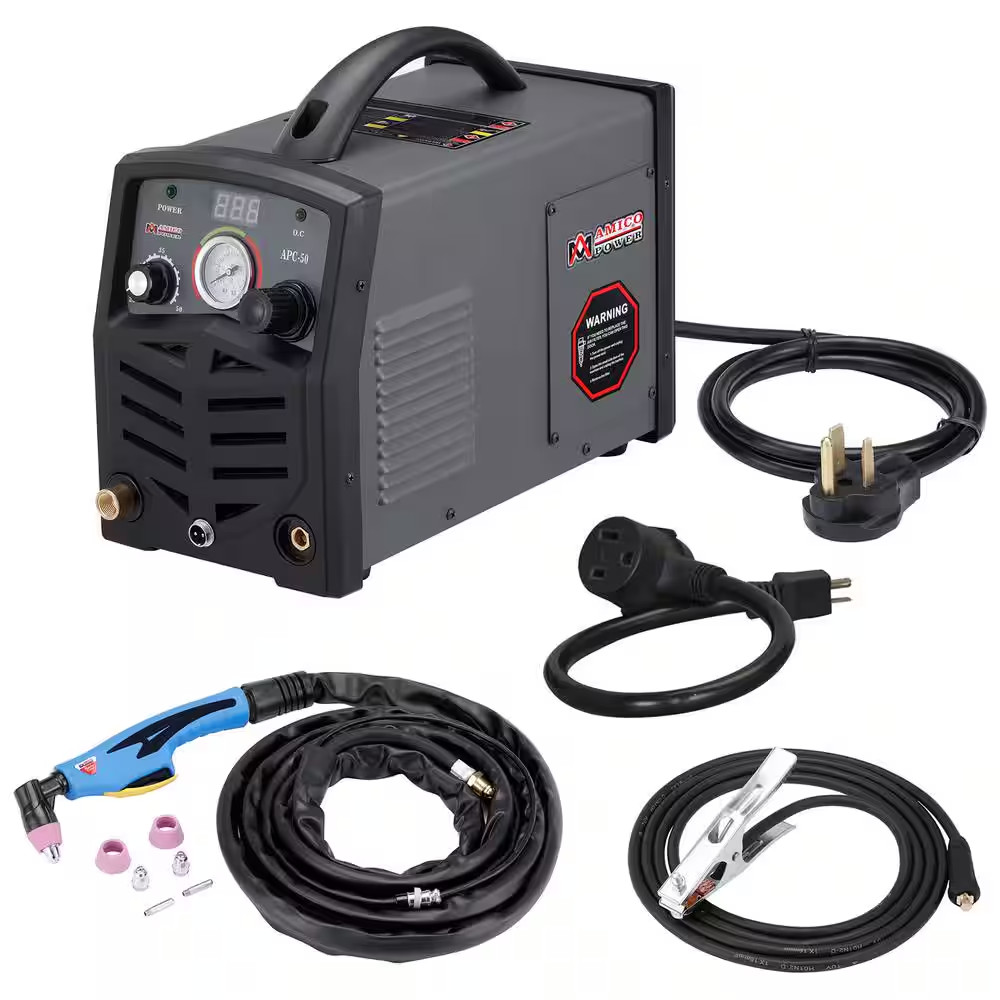 APC-50, 50 Amp Plasma Cutter, 115-Volt/230-Volt Dual Voltage Compact Metal Cutti