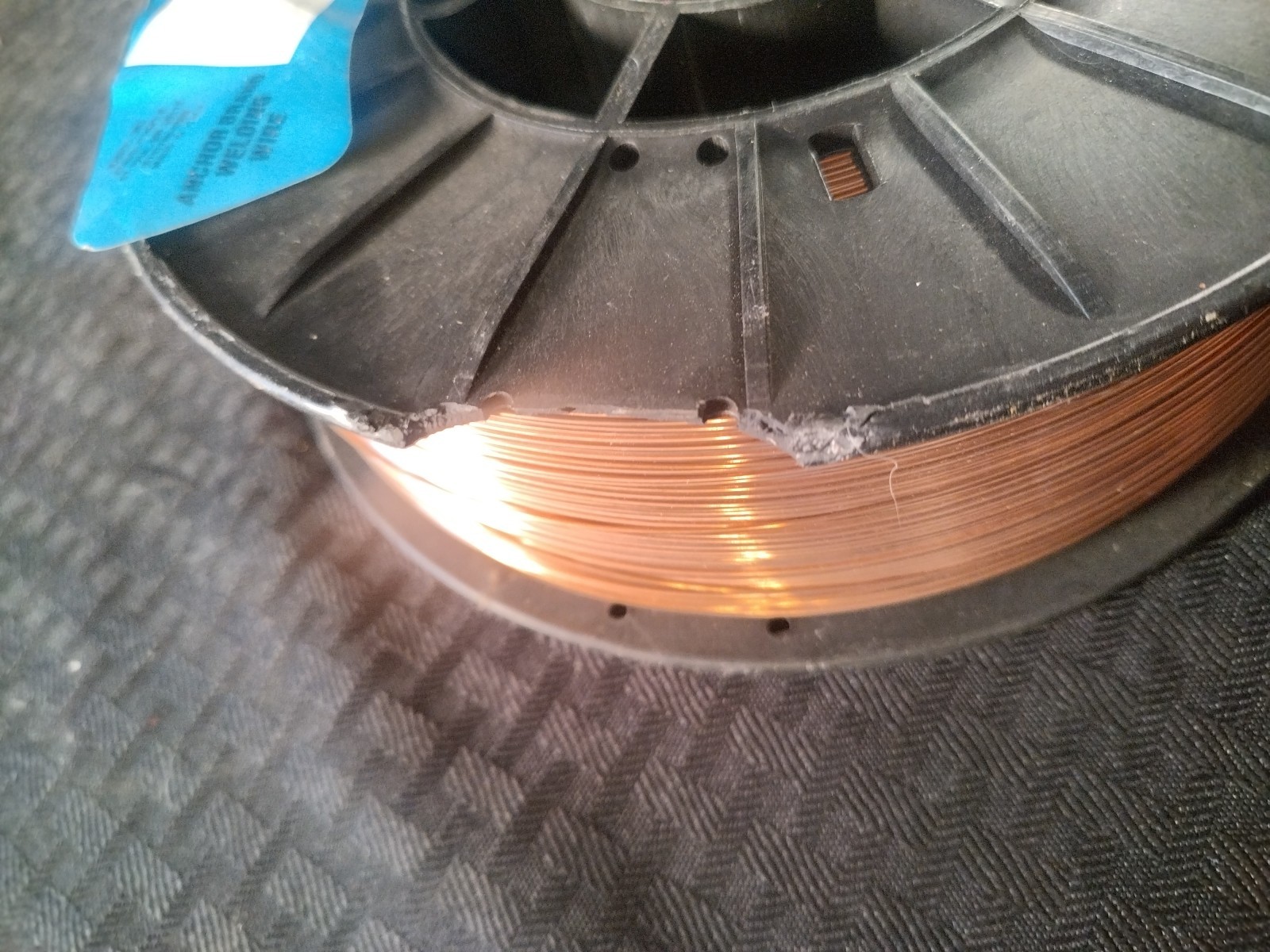 MIG Welding Wire ER70S-6 Carbon Steel 11 Ibs .030″ 1 Roll 70S6 11 Ibs Anchor