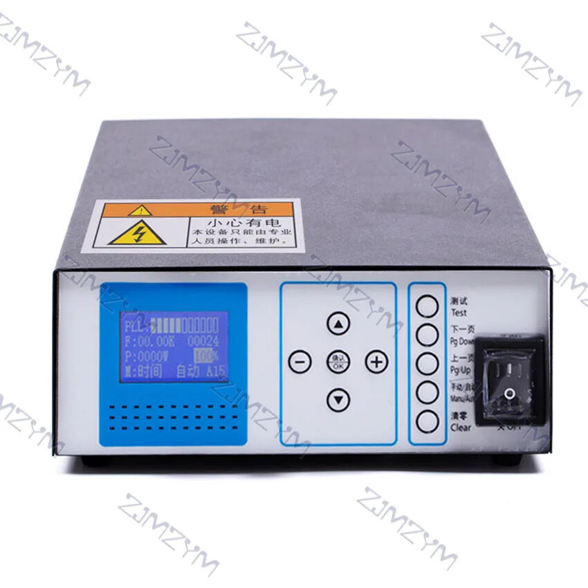 2000W 20KHZ Ultrasonic Mask Seal Welding Machine Transducer Generator