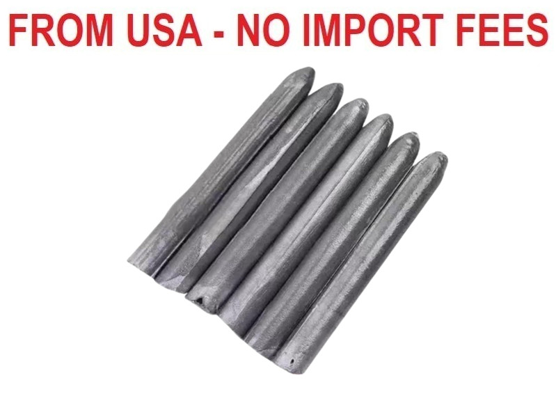 6 Pcs Low Temperature Universal Welding Rods, Easy Melt Aluminum Rods, Metal Wel