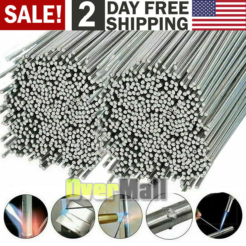 20-100PCS Aluminum Solution Welding Flux-Cored Rods Wire Brazing Rod 1.6MM/2.0MM