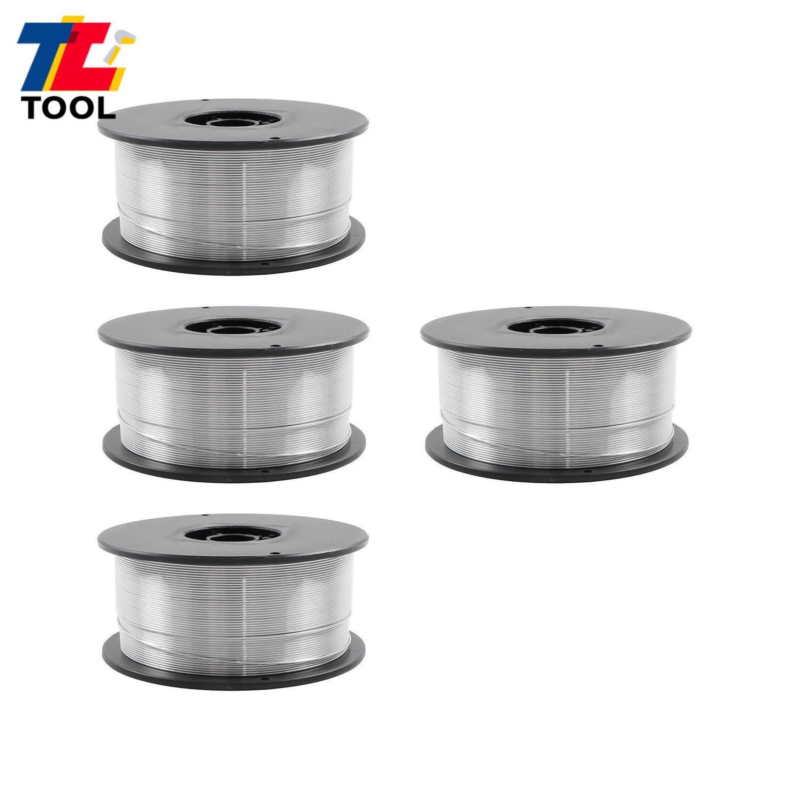 4 Rolls of Aluminum MIG Welding Wire ER4043 1-Lb Spool 0.035 Inch (0.9 mm)