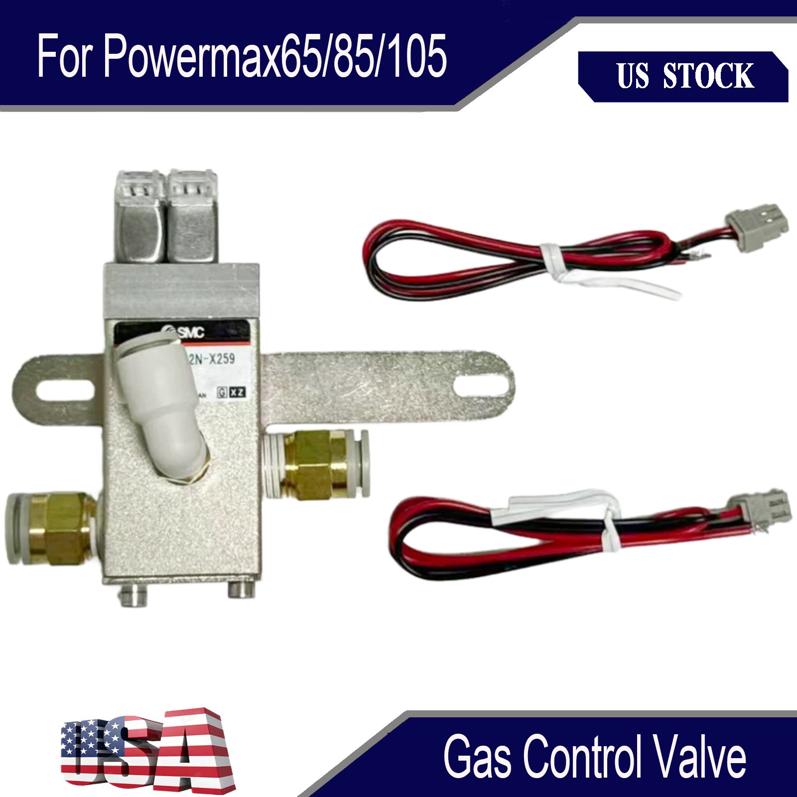 New Solenoid Valve Gas Control Valve 228687 Fits For Powermax65/85/105 USA