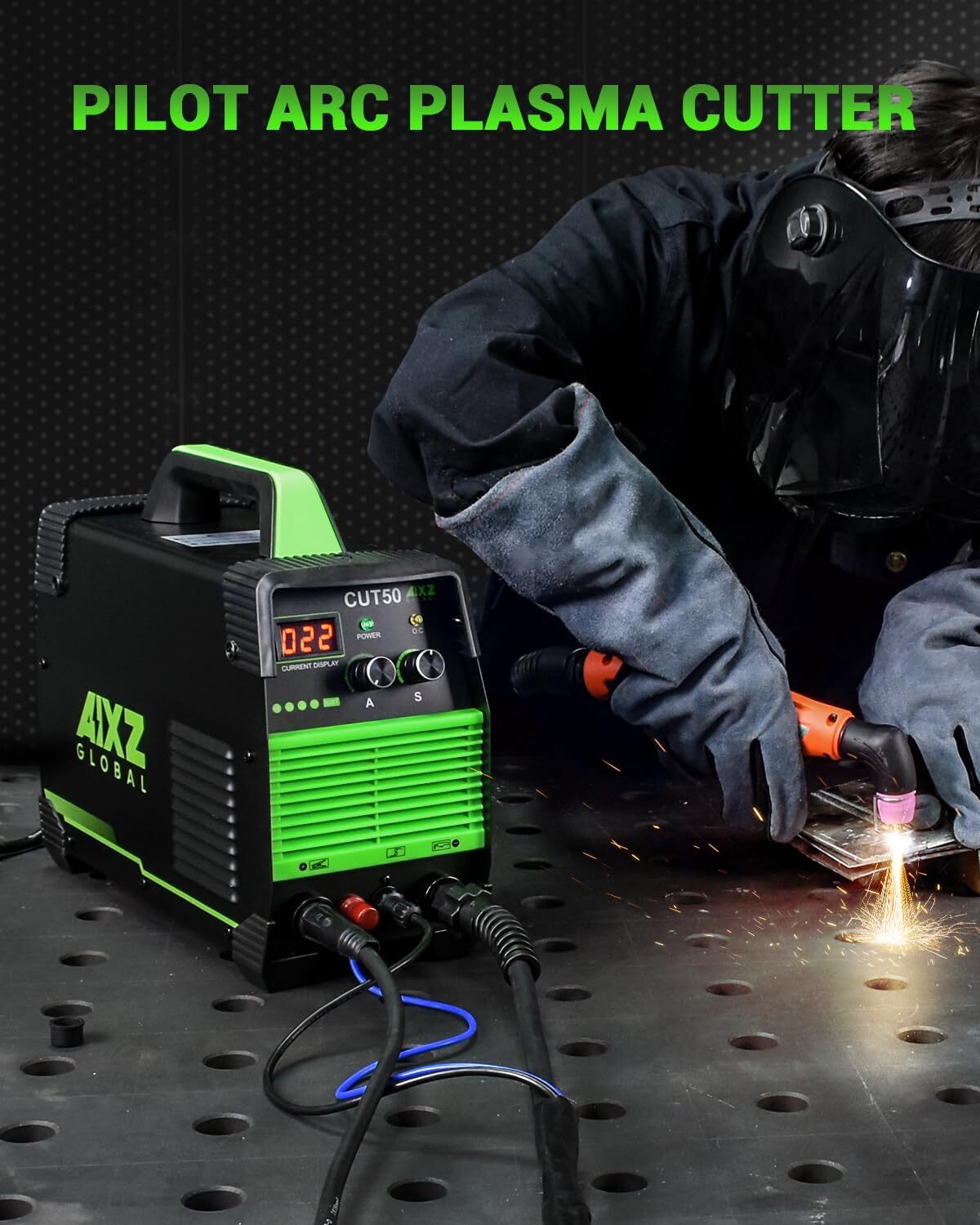 110/220V Non-Touch HF, Plasma Cutter 80% Duty Cycle,110V/220V 50A HOME DIY USA