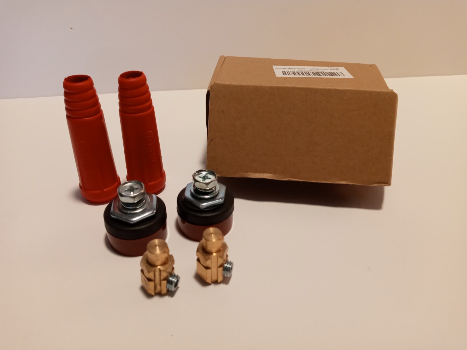 Series European Style Welding Cable Quick Connector Male Plug and Panel