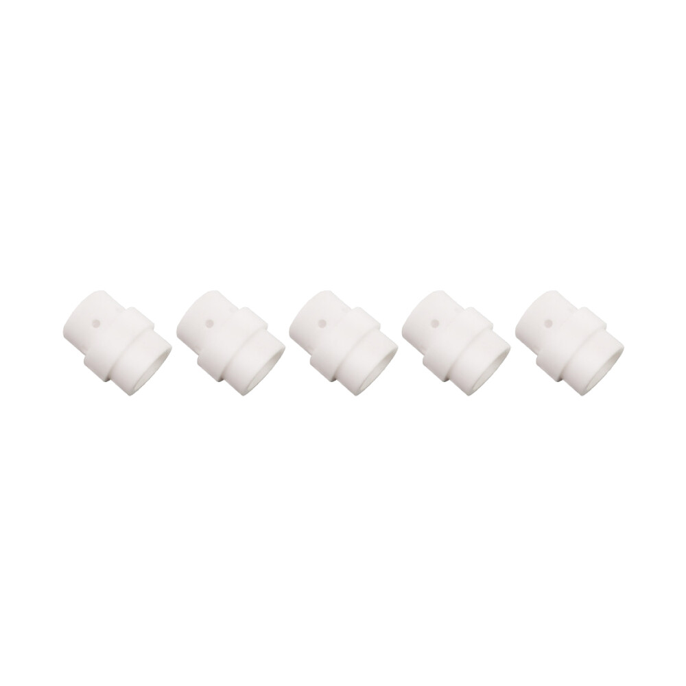 5 pcs Gas Diffuser Insulator fit Everlast POWER I-MIG 253DPI Multiprocess Welder