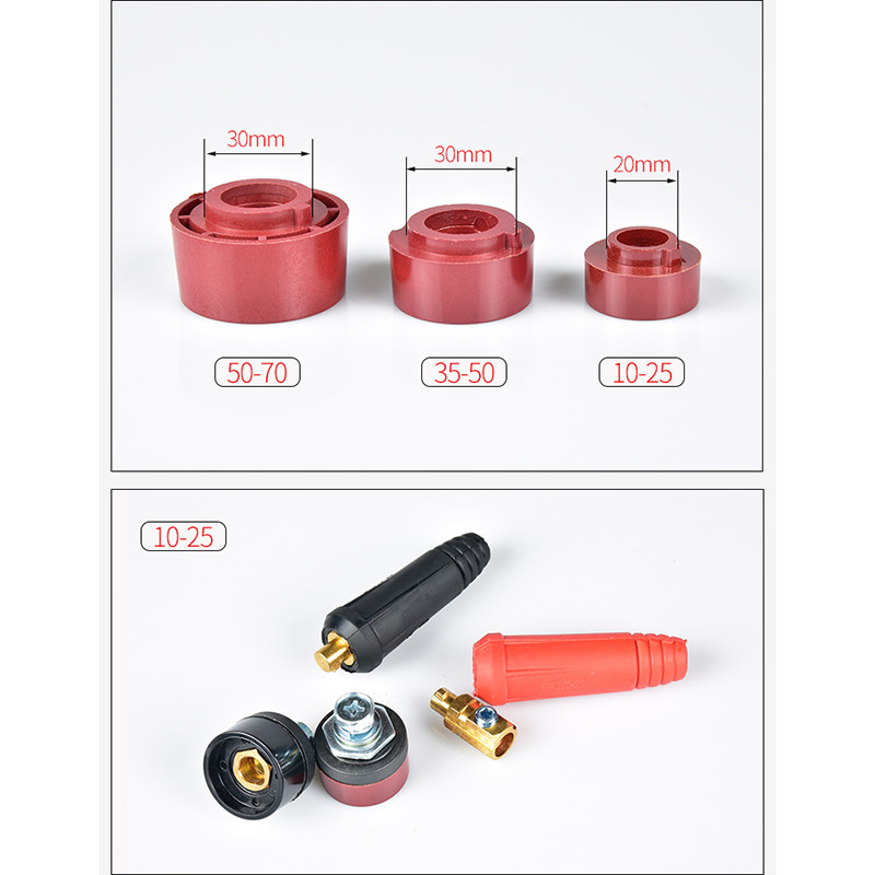Male Female Copper Cable Connector Welder Quick Fitting Socket Plug Welding Tool