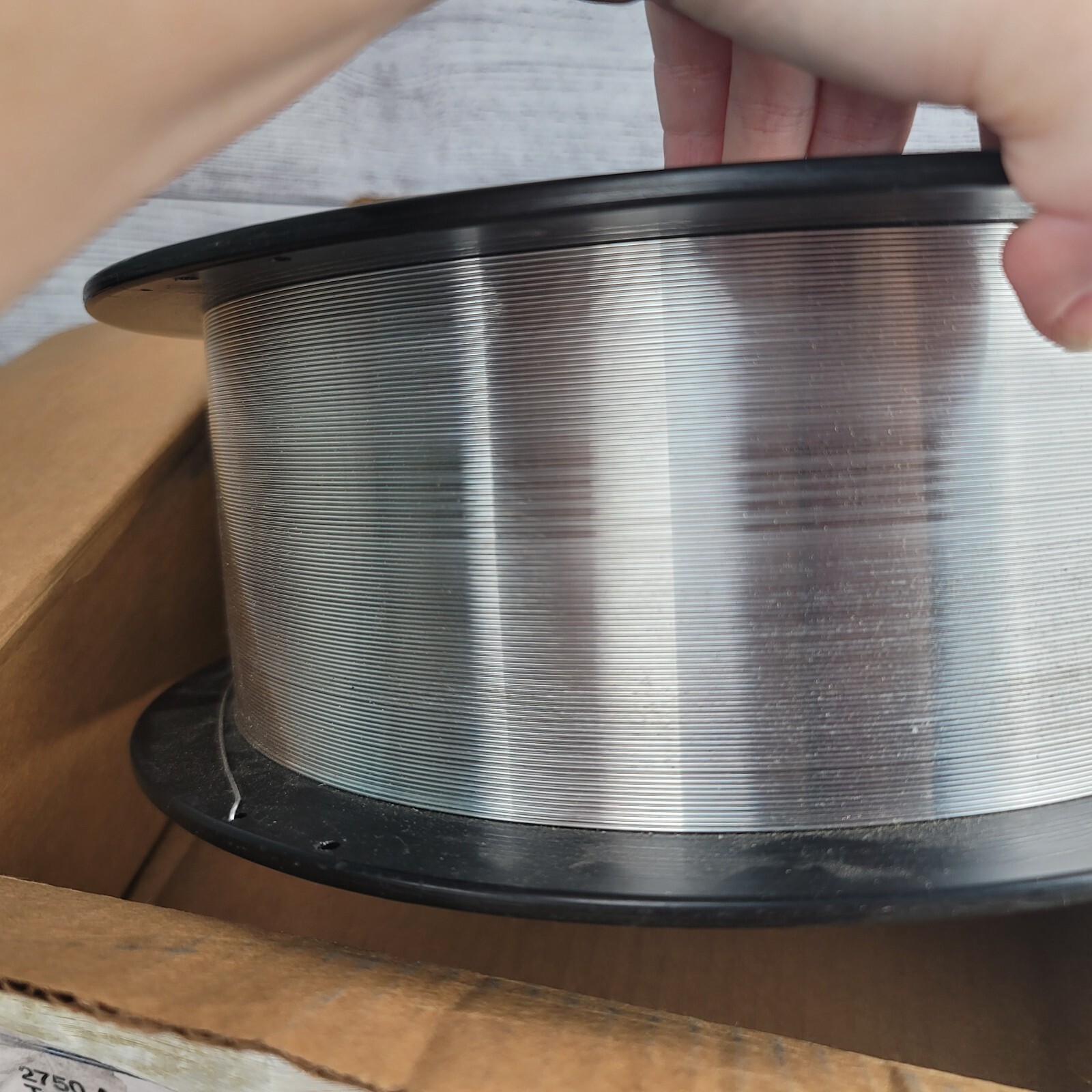 1/16″ ER4643 ALMIGWeld Aluminum MIG Wire 14 lb 12″ Spool