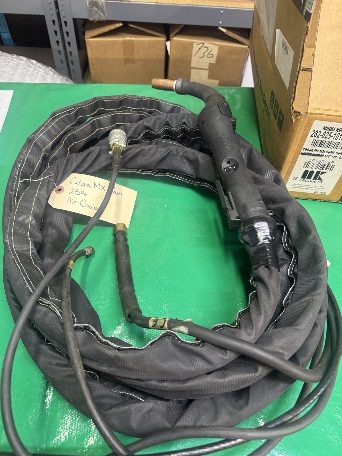 8430640-15 COBRA MX GUN 15 Ft Long REFURBISHED MK Products Cobramatic GUN