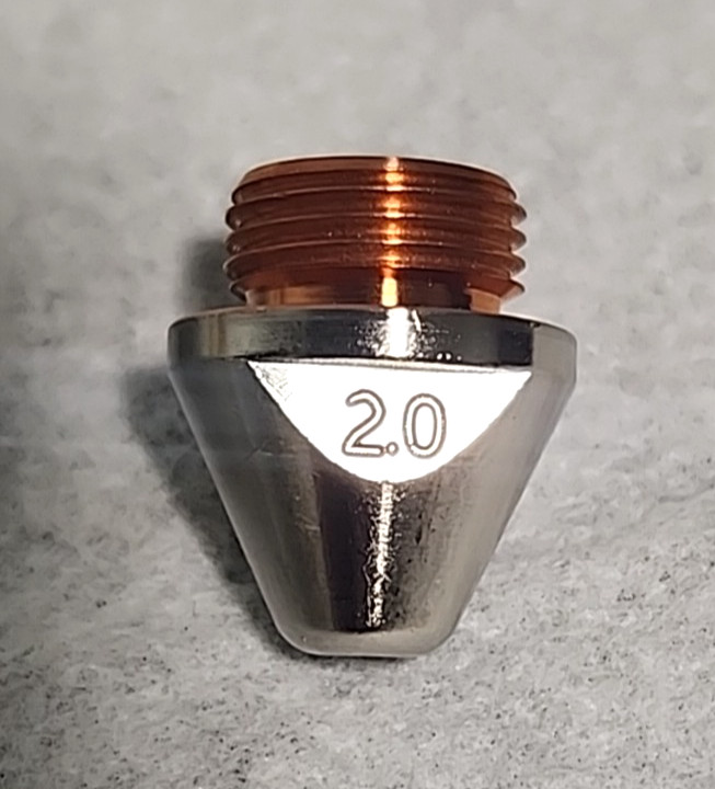 ATTC Lasertec 71341610 2.0mm Laser Cutting Nozzle – Lot of 5